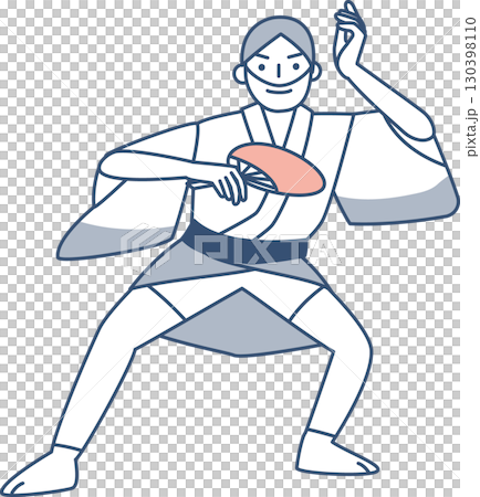 Awa Odori的男人跳舞 130398110