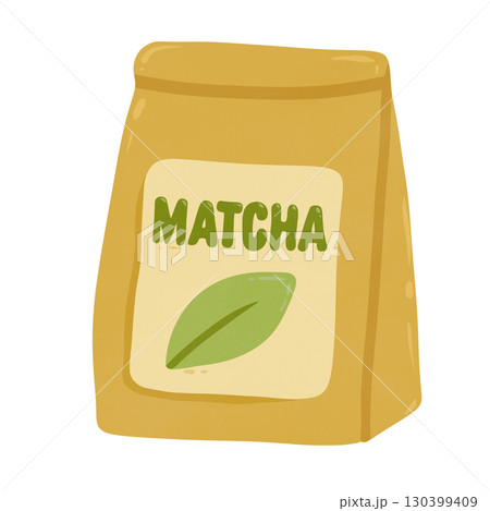 Green tea powder bag Green tea powder bag 130399409