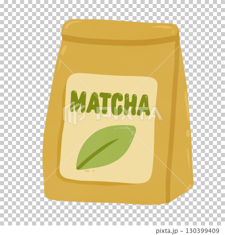 Green tea powder bag Green tea powder bag 130399409