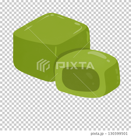 Green tea dessert 130399501