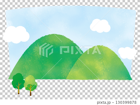 Heartwarming Mountains and Sky② 130399878