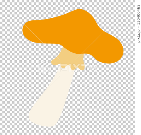 黃色蘑菇向量圖 130400465