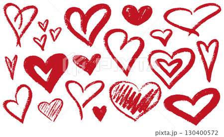 2617_hearts_crayon 2617_hearts_crayon 130400572