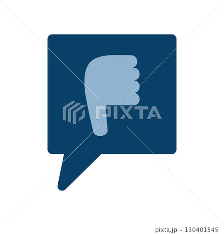 バッドサインのアイコンイラスト 130401545