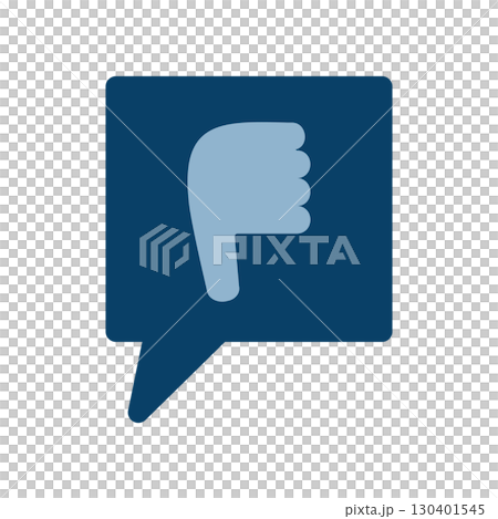 バッドサインのアイコンイラスト 130401545