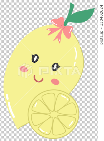 cute and minimal cartoon lemon smiling face cute and minimal cartoon lemon smiling face 130402624