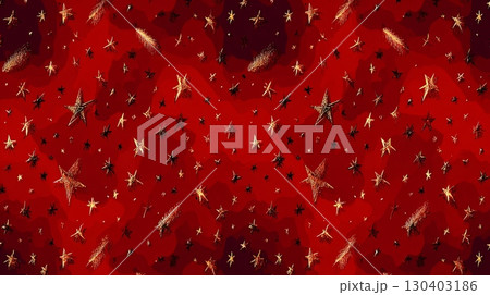 Red Starry Night Abstract Pattern Background Red Starry Night Abstract Pattern Background 130403186