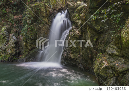 浜松市の仙厳の滝の風景(静岡県) 130403988