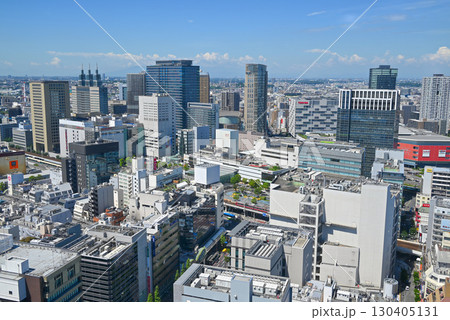 JR川崎駅周辺の町並み・川崎市役所スカイデッキからの眺望【神奈川県川崎市】 130405131