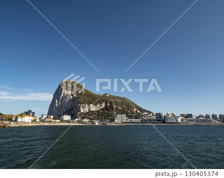 Gibraltar as seen from La Linea de la Concepcion in Spain Gibraltar as seen from La Linea de la Concepcion in Spain 130405374