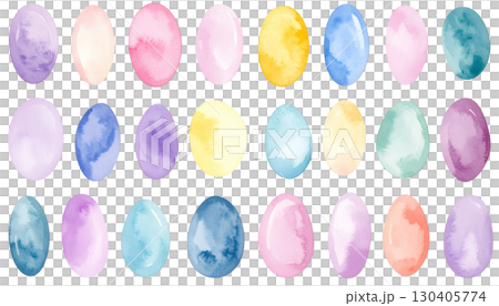 Set of bright gemstone patterns isolated on white background. 130405774