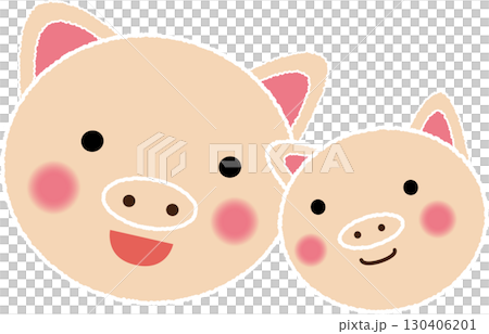 Parent and child of pig 130406201