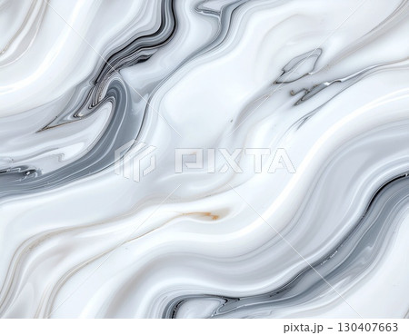 白と黒の大理石の背景 白と黒の大理石の背景 130407663