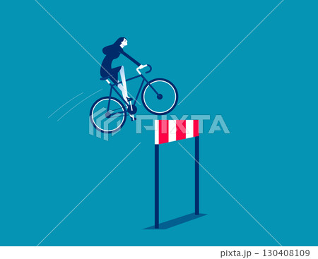 Business success. Profit of an organization or company 130408109