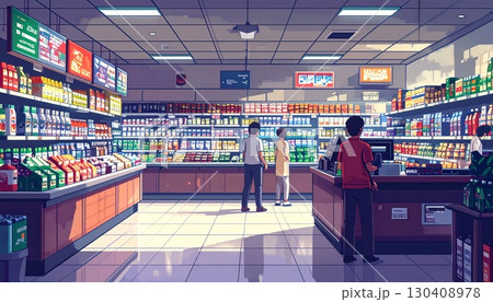 【ドット絵】お店_8 130408978
