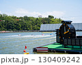 晴れの青空と三国競艇場イメージ｜スタートイメージ｜ボートレース場イメージ｜福井県堺市 130409242