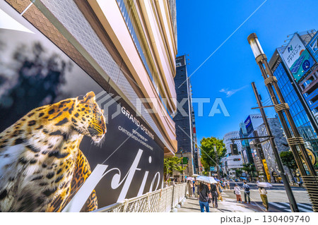 日本の東京都市景観　「カルティエ銀座4丁目ブテック」9月19日オープンへ＝9月2日 130409740