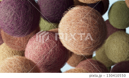 Multicolored Wire Spheres 130410550