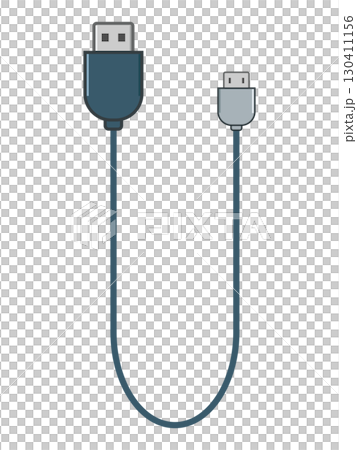 usb cable icon 130411156