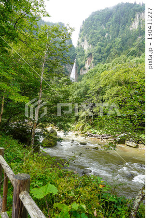 層雲峡・流星の滝 130411227