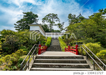 緑に包まれる小田原城 緑に包まれる小田原城 130411727