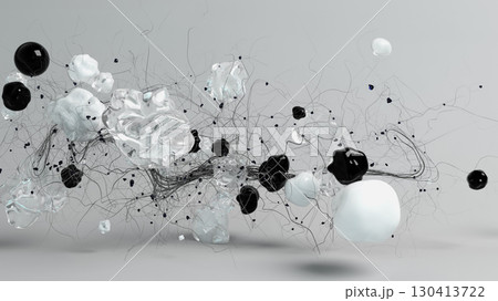 Abstract Network Composition With Black and White Spheres 130413722