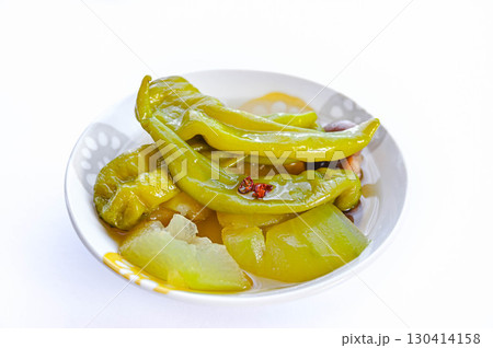 万願寺とうがらしの煮物 万願寺とうがらしの煮物 130414158