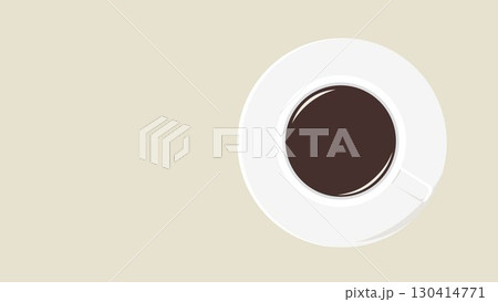 コーヒーカップ皿の俯瞰イラスト ブラックこげ茶色 チョコ 円フレーム枠シンプル ベクターpng透明 コーヒーカップ皿の俯瞰イラスト ブラックこげ茶色 チョコ 円フレーム枠シンプル ベクターpng透明 130414771