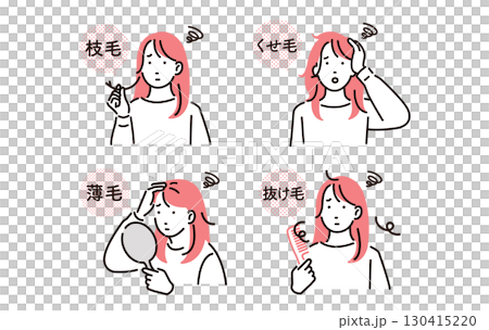 人物髮問題套裝 130415220