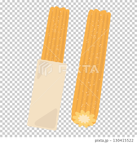 チュロス(プレーン) イラスト チュロス(プレーン) イラスト 130415522