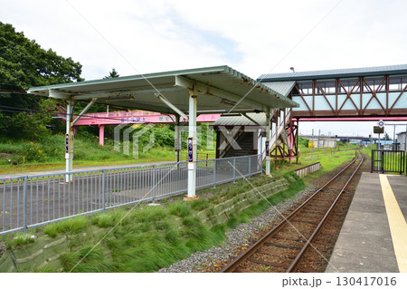 JR北海道根室本線　厚岸駅の風景 130417016