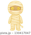 Cute Little Mummy Halloween Illustration 130417047