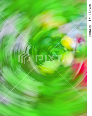 Blurred background of interior in seeds shop bokeh blurred background 130418586