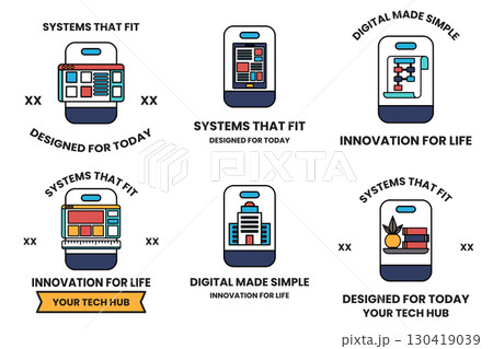 The icons are designed to be simple and easy to understand The icons are designed to be simple and easy to understand 130419039
