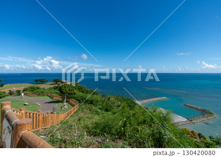 知念岬から見た海の景色4 知念岬から見た海の景色4 130420080