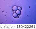 Beautiful round bubbles in the shower gel. 130422261