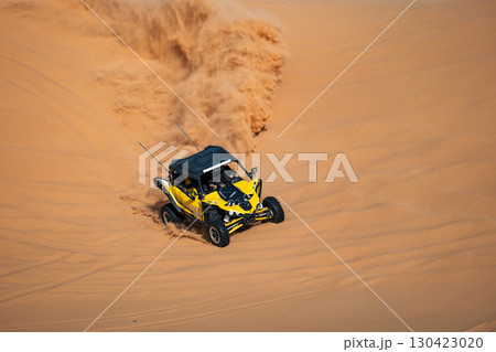 Off-road buggy in the desert, Saudi Arabia 130423020