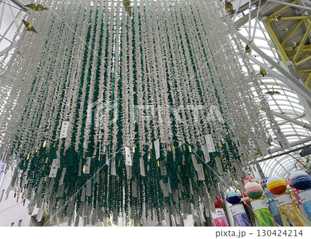 杜の都仙台　2025年　夏　故郷復興プロジェクトの七夕飾り　星に願いを 130424214