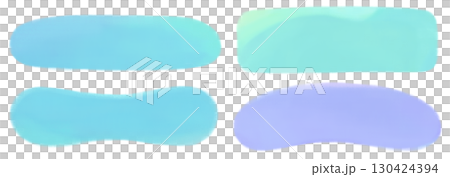 充滿活力的藍天水彩語音泡棉框架 充滿活力的藍天水彩語音泡棉框架 130424394