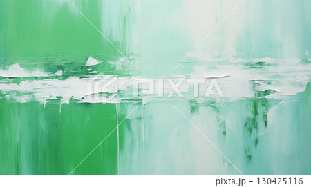 Abstract green and white minimalist art background 130425116