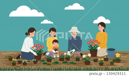 最高の成長!家族みんなで家庭菜園 最高の成長!家族みんなで家庭菜園 130429311