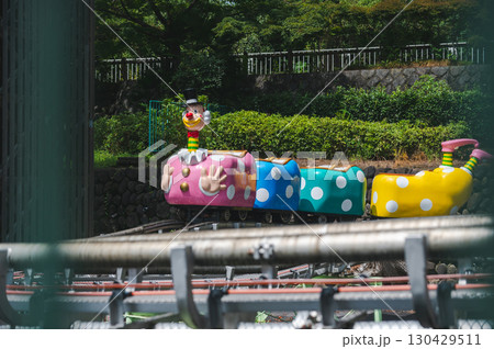 子ども向けジェットコースター　ピエロ 130429511