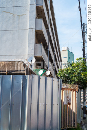 立ち入り禁止となって数年が経過するあいりん地区付近の風景 立ち入り禁止となって数年が経過するあいりん地区付近の風景 130430149