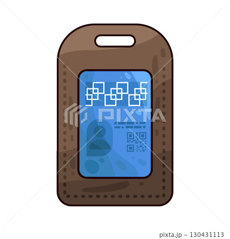 illustration of ID Card case illustration of ID Card case 130431113