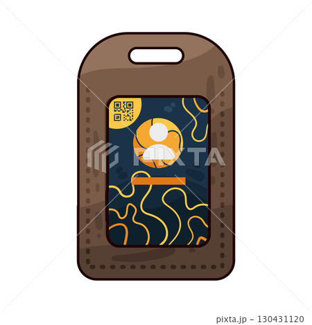 illustration of ID Card case 130431120
