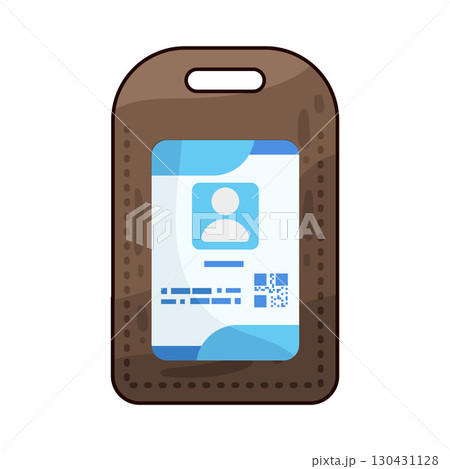 illustration of ID Card case illustration of ID Card case 130431128