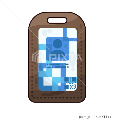 illustration of ID Card case 130431133