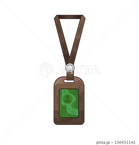 illustration of ID Card holder 130431142