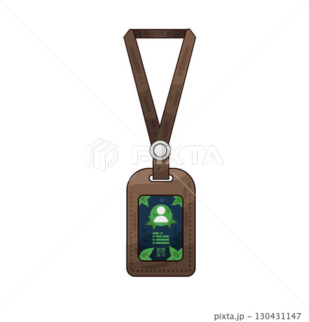 illustration of ID Card holder 130431147