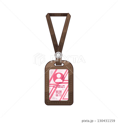 illustration of ID Card holder illustration of ID Card holder 130431159